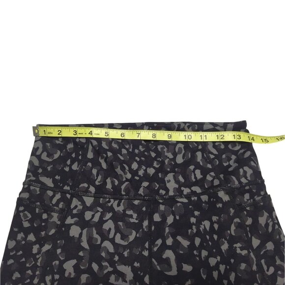 JoyLab Womens Medium Black & Gray Leopard Print High-Waisted Leggings - Picture 7 of 9